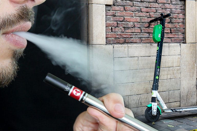 E-Zigaretten und E-Scooter – negative Folgen im neuesten Licht