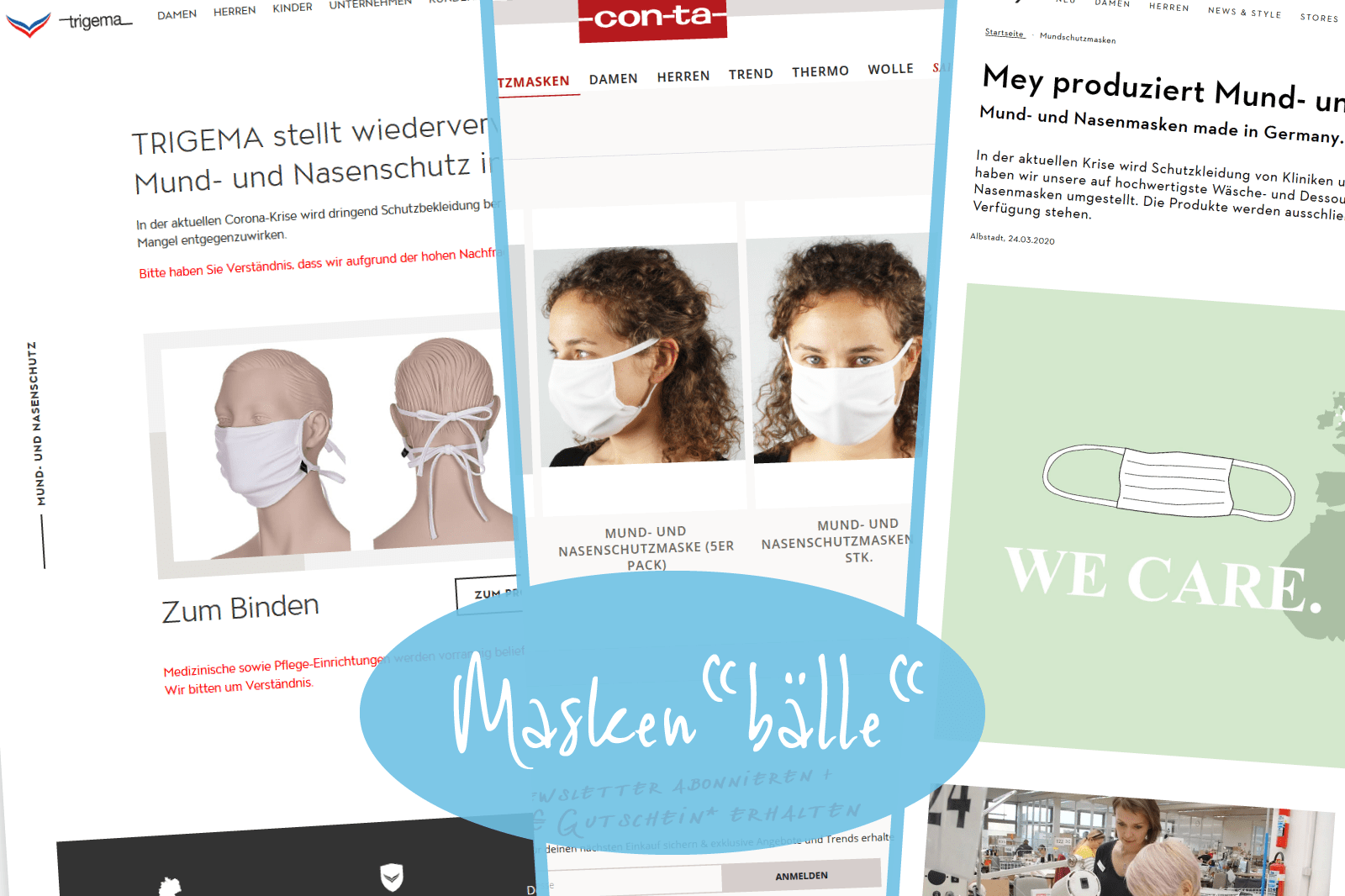 Masken“bälle“ in Zeiten der Pandemie