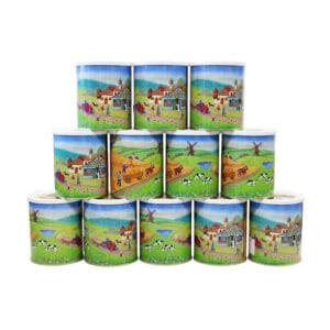 12 x 500g (6,0 kg) Roggenvollkorn, Dosenbrot