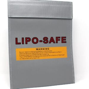 molinoRC Lipo Tasche 18x22 cm | feuerfest Akku | Sicherheitstasche Feuer Sicherheit | Safe Brandschutztasche Safebag