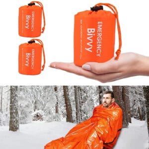 Mitening Notfallzelt, Tragbar Notfall Schlafsack Notfallzelt