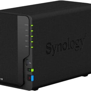 Synology DS220+ 2 Bay Desktop NAS - Netzwerkspeicher Gehäuse (2GB RAM)