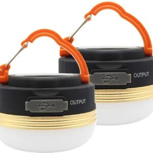 MOSTOP 2er Pack Camping Licht Laterne LED 