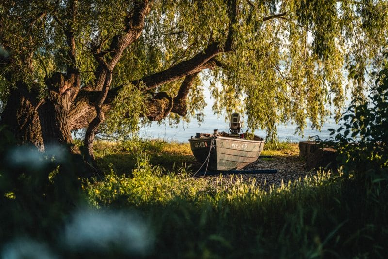 Dort hinten geht es in die Eidgenossenschaft.